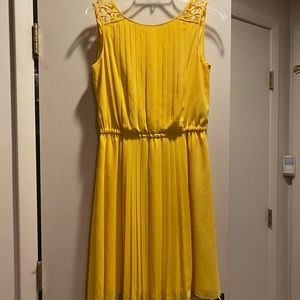 Yellow Jessica Simpson Cocktail Dress